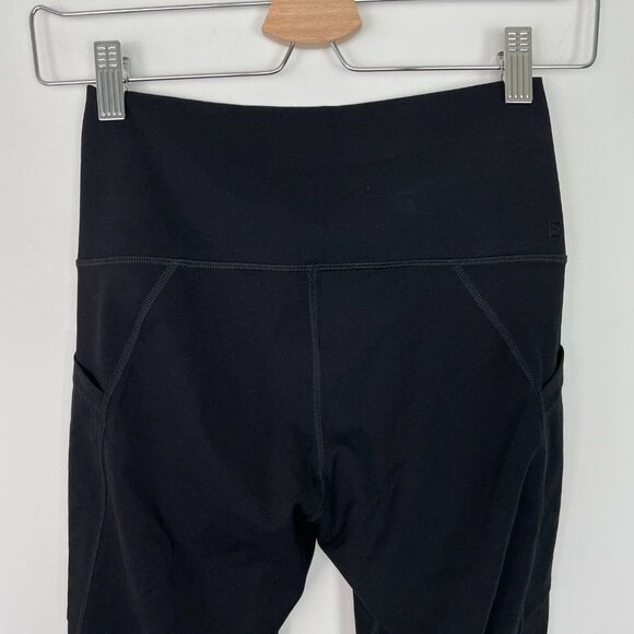 Everlane The Perform Pocket High Rise Workout Athleisure Legging Black S - Picture 6 of 7